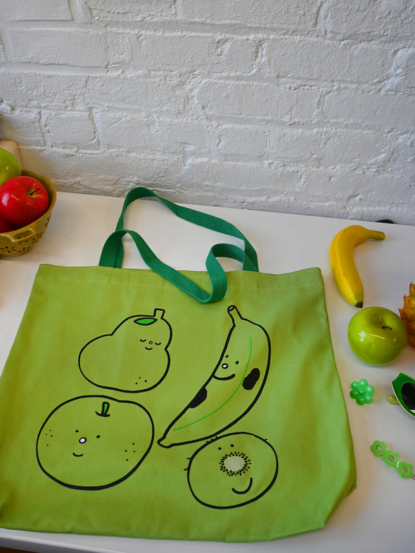 Fruit stand "Greens" tote bag