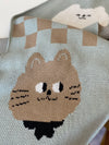 "CATS" Jumbo scarf