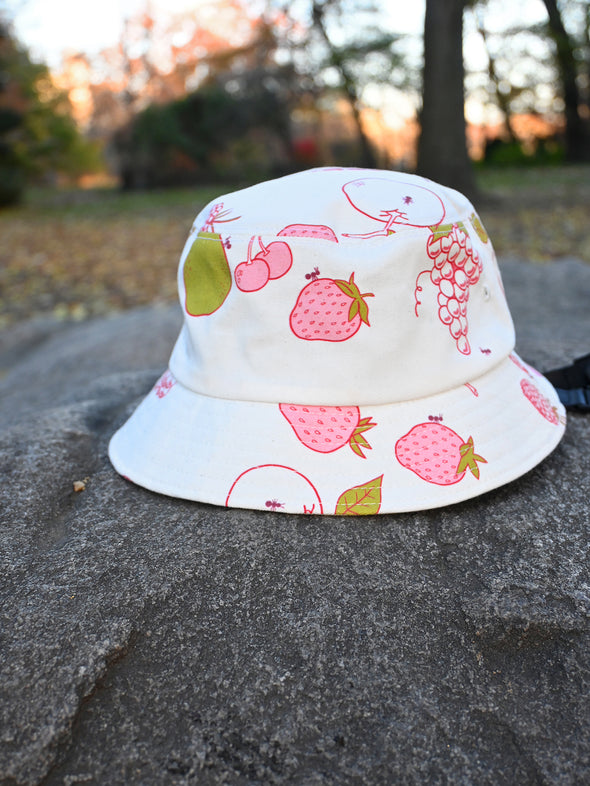 "All Over Fruit" bucket hat