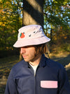 "Strawberry & Ants" bucket hat