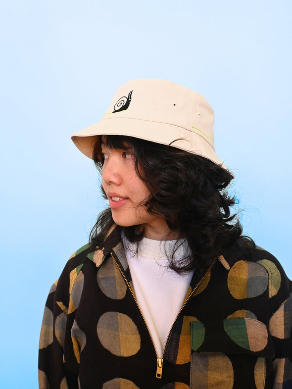 "Snail Trail" bucket hat